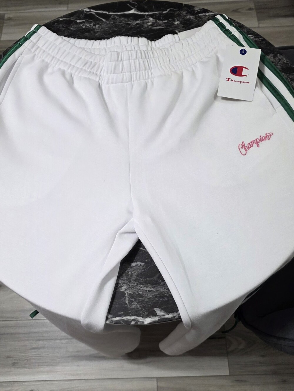 White Champion Womens Joggers-Medium